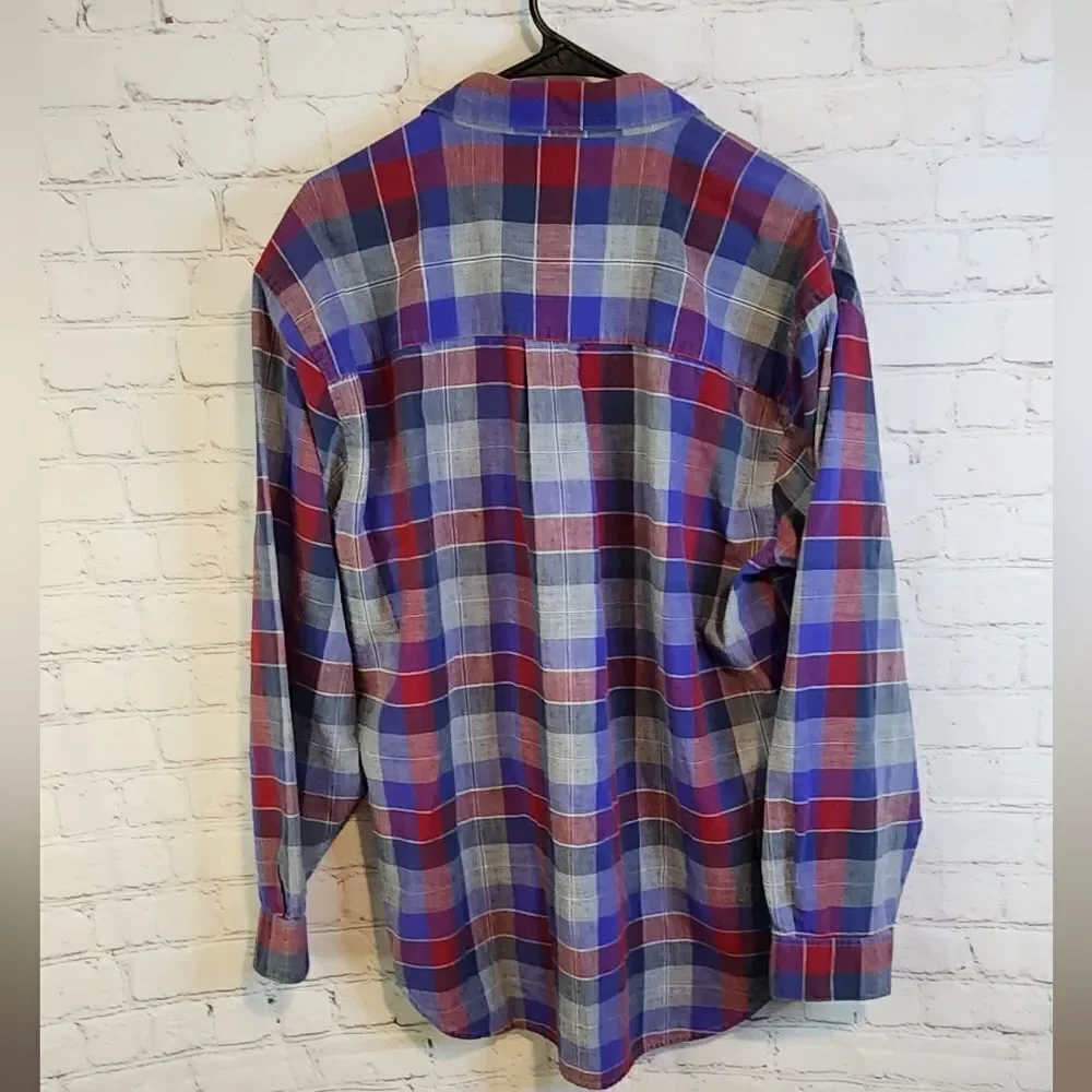 Mens Levi's flannel button-down longsleeve shirt, size XL